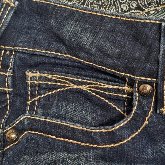 ARIAT R.E.A.L. Denim Spitfire Boot Cut Riding Jeans Size 30R - Picture 7 of 12